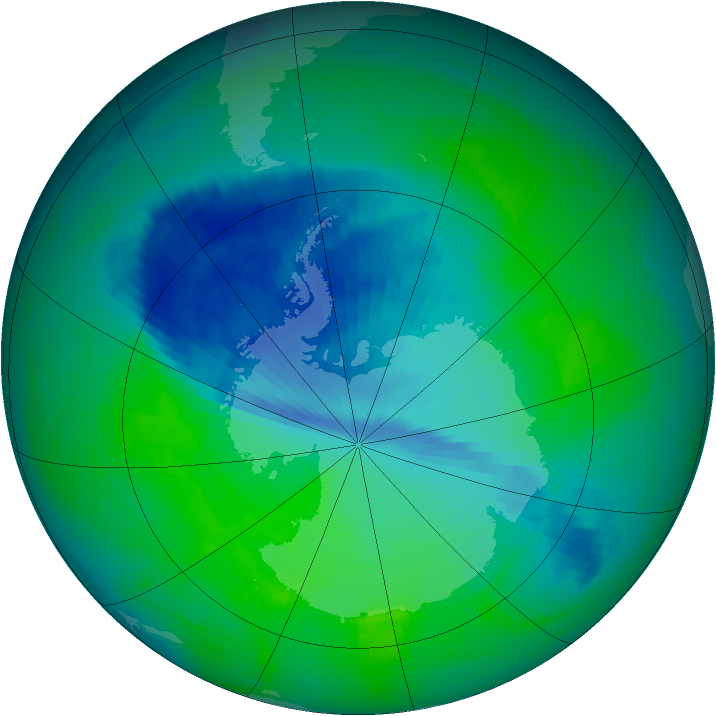 Ozone Map 1987-12-03